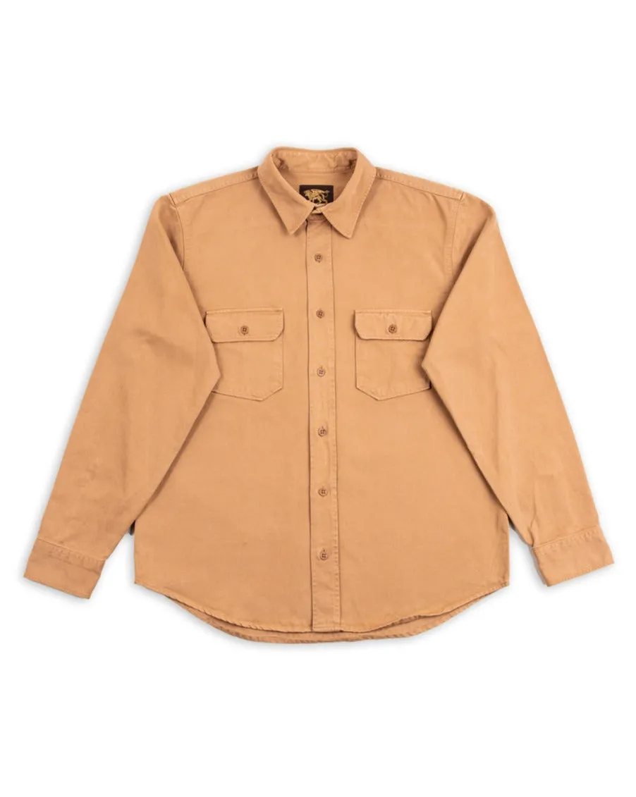 Alamo Shirt - Khaki Beige sold by Standard and Strange