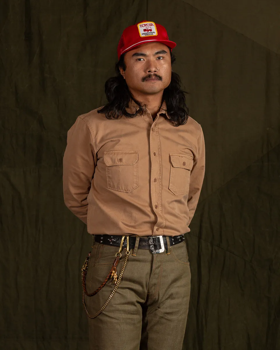 Alamo Shirt - Khaki Beige sold by Standard and Strange product image thumbnail 5