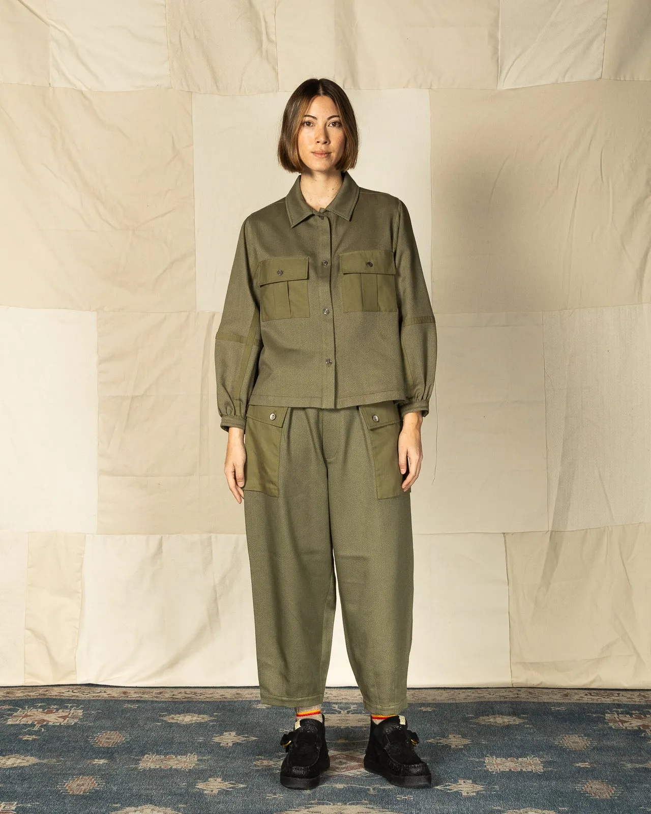Maggie Pants - Green sold by Standard and Strange product image thumbnail 3