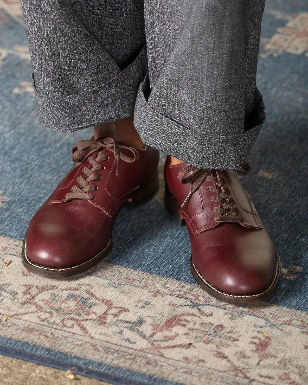 Service Shoes - Burgundy sold by Standard and Strange product image thumbnail 5