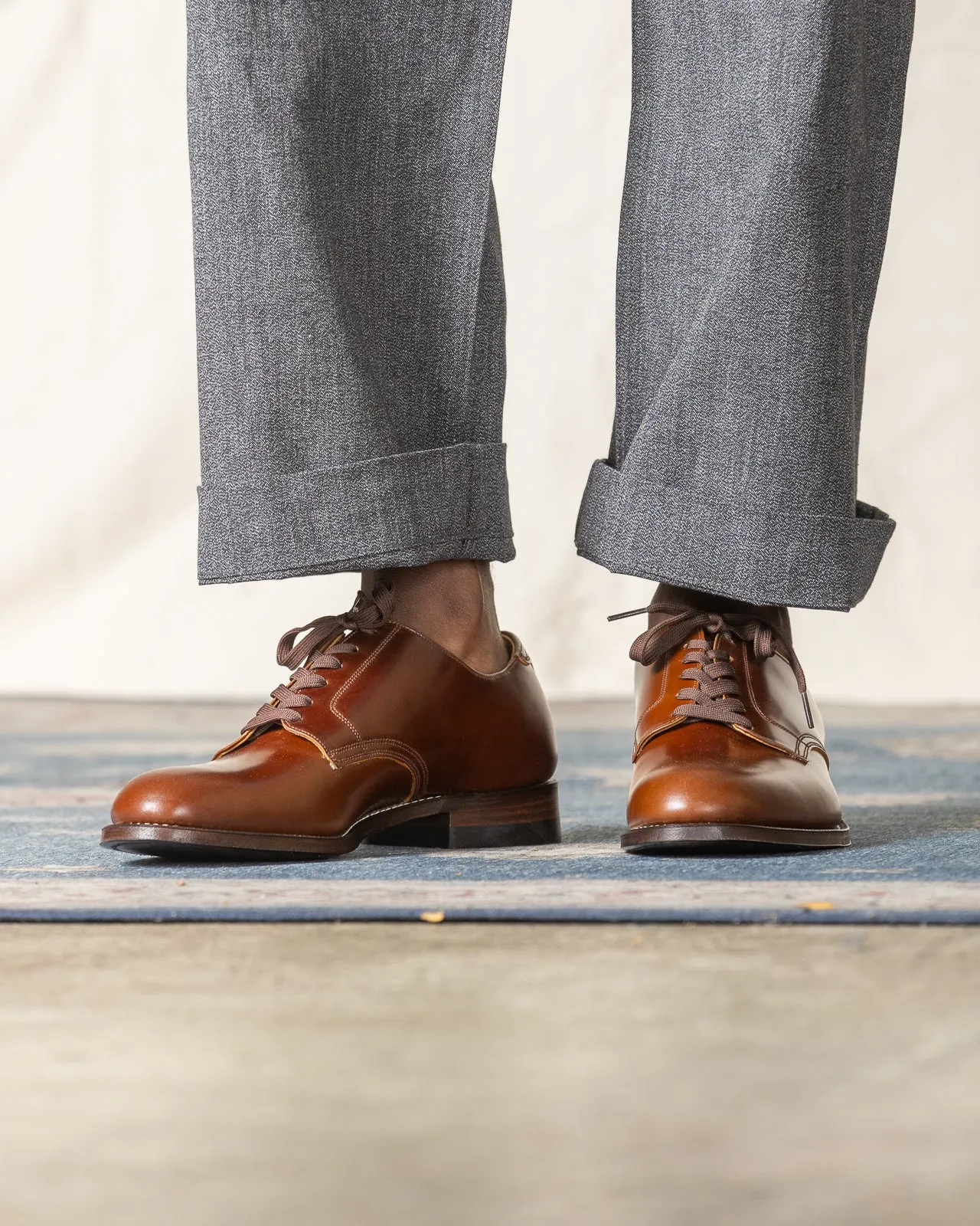 Cordovan Service Shoes - Bourbon sold by Standard and Strange product image thumbnail 4