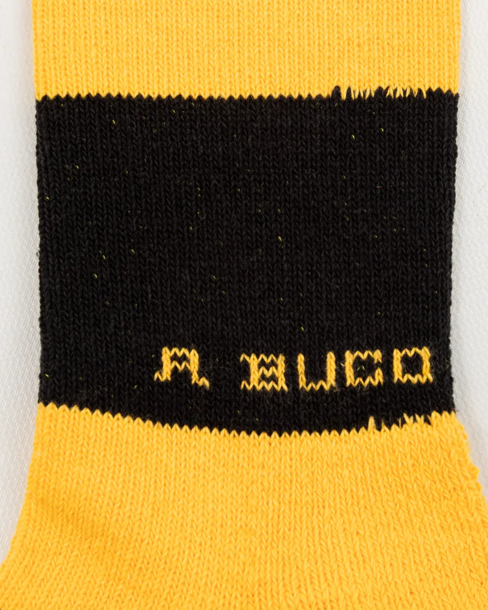 Buco Striped Action Socks - Yellow/Black sold by Standard and Strange product image thumbnail 4