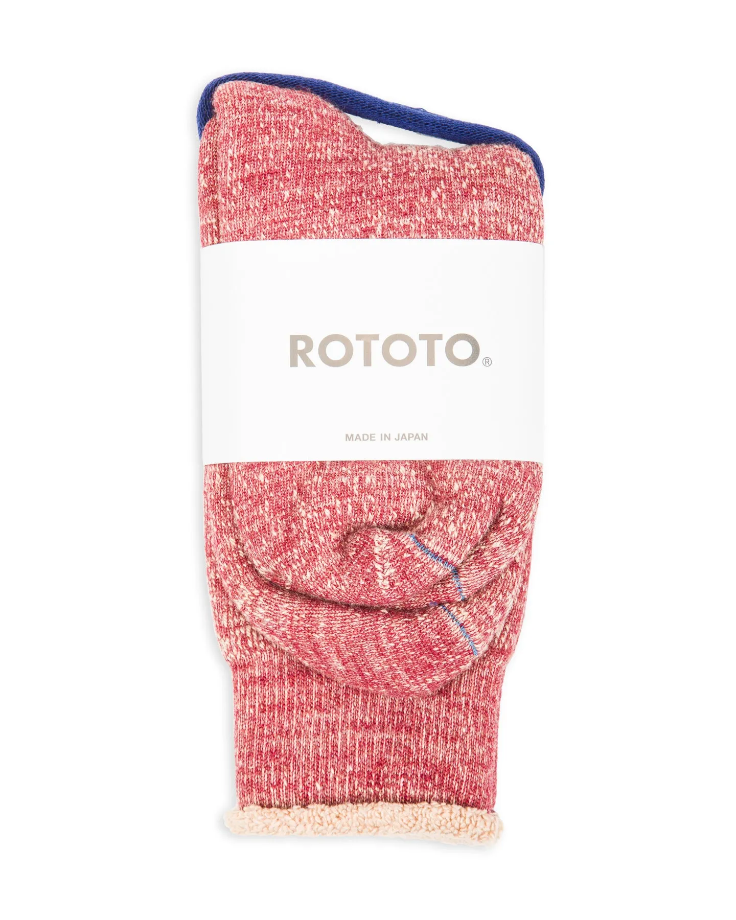 Double Face Merino/Organic Cotton Socks - Dark Red/Brown sold by Standard and Strange product image thumbnail 2
