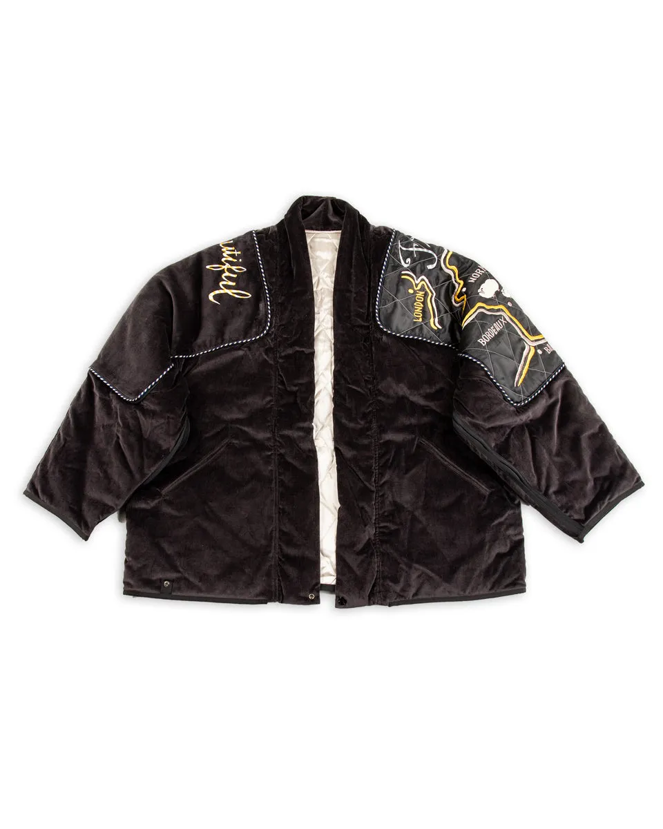 Velveteen KESA SHAM BOMBER JKT (Beautiful FRANCE) - Black 3 sold by Standard and Strange