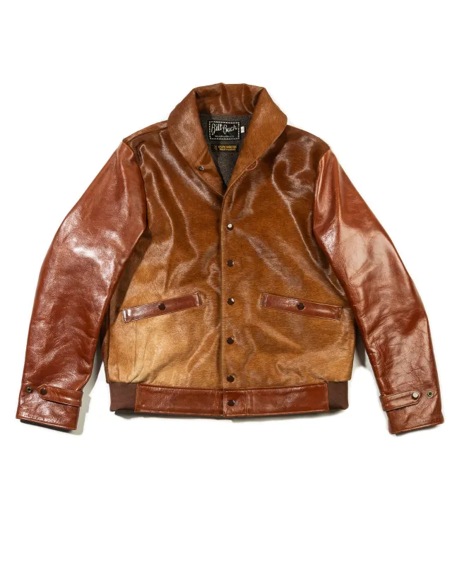 King Shawl Jacket - Brown Hair on Hide made by Attractions