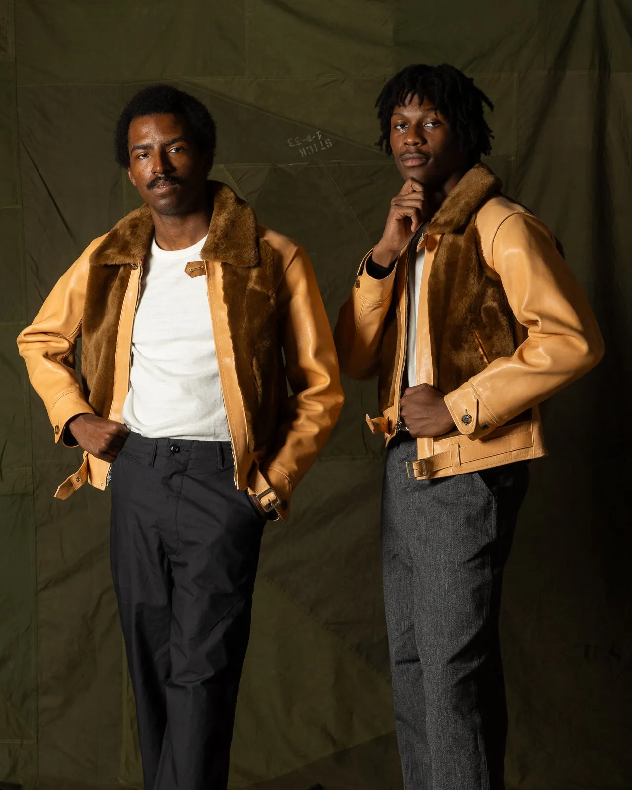 S&S x Attractions Grizzly Jacket - Brown Mouton sold by Standard and Strange product image thumbnail 5