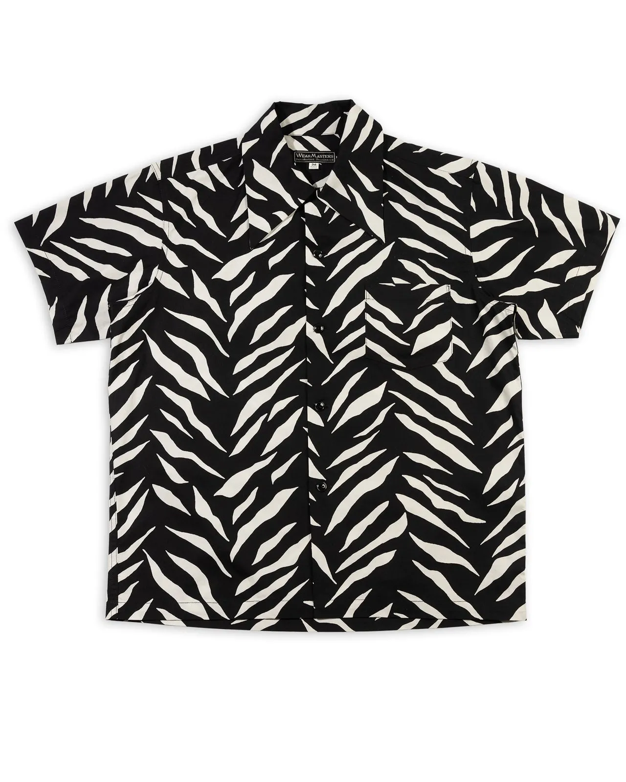 Zebra Shirt - Black sold by Standard and Strange