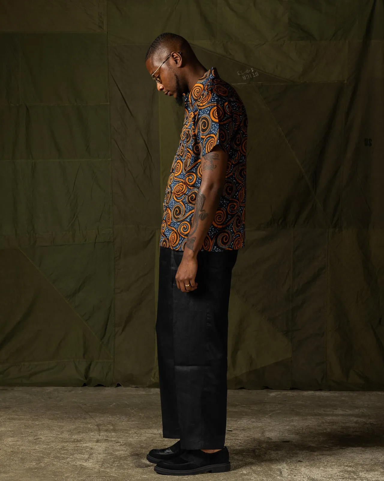 Tribal Shirt - Blue sold by Standard and Strange product image thumbnail 4