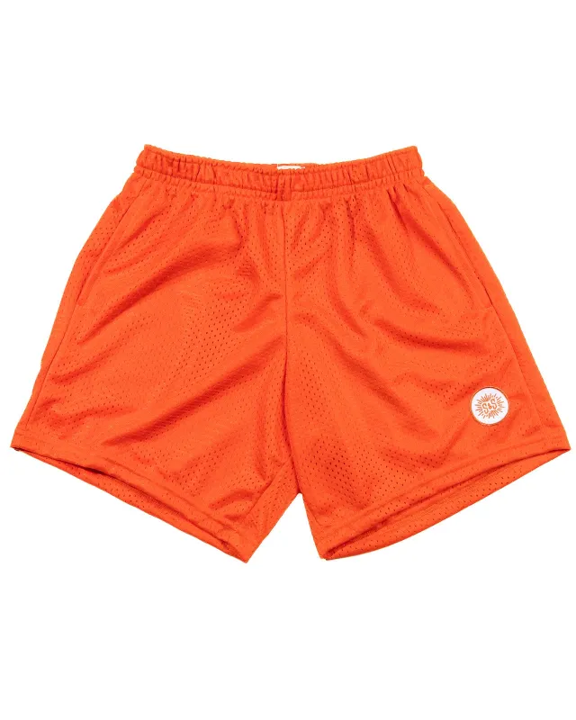 S&S x American Trench Mesh Short - Orange sold by Standard and Strange