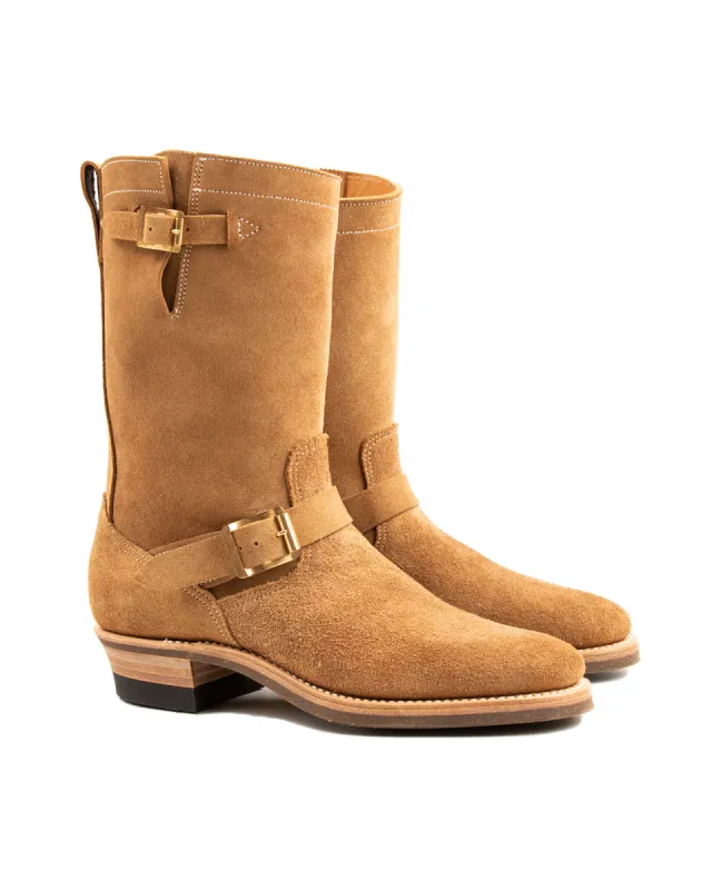 Griffin Engineer Boot - Dark Beige Suede sold by Standard and Strange