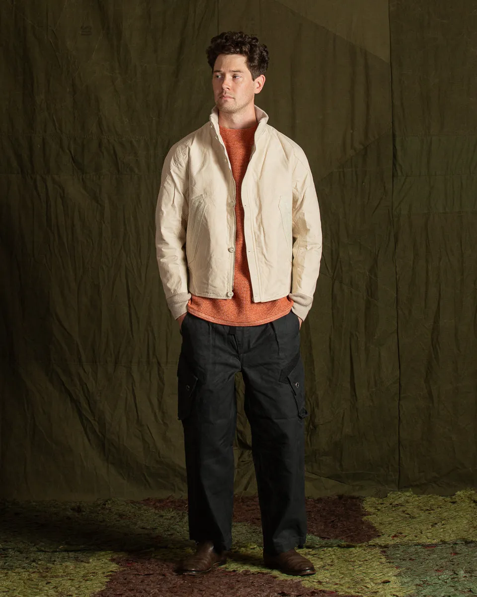 Vector Bomber Jacket Halley Stevenson "Military Finish" - Natural Waxed Cotton sold by Standard and Strange product image thumbnail 3