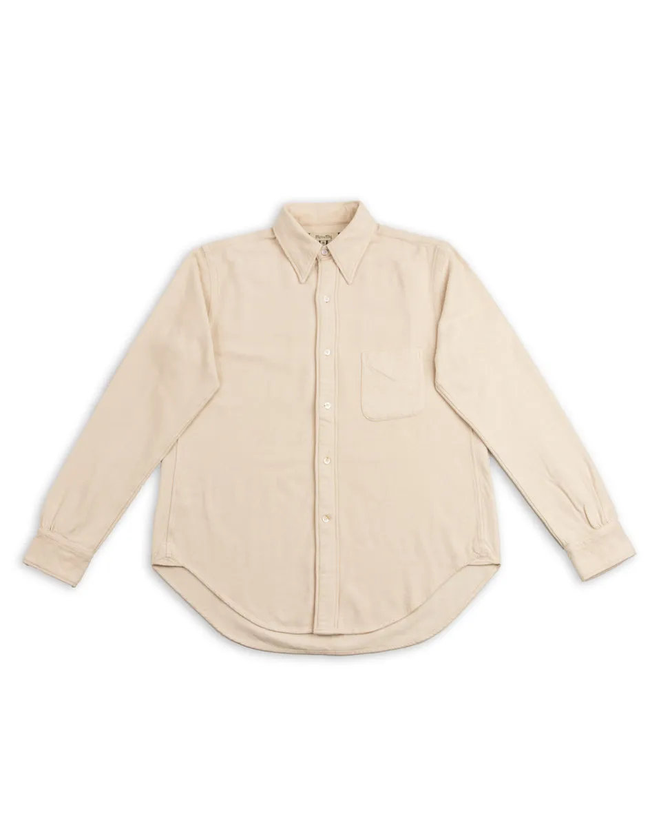 Authentic Fit BD Shirt - Natural Japanese Cotton Flannel sold by Standard and Strange
