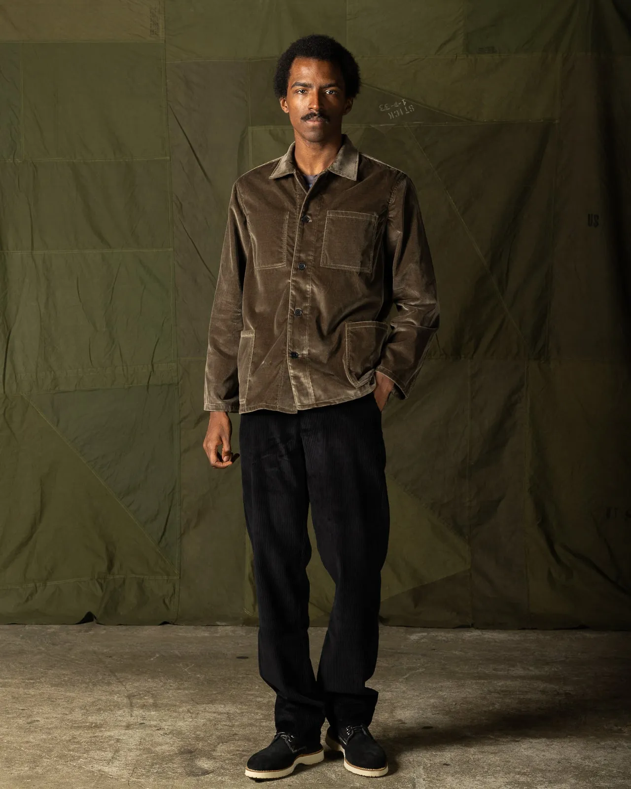 Chore Coat - Walnut Velvet sold by Standard and Strange product image thumbnail 3