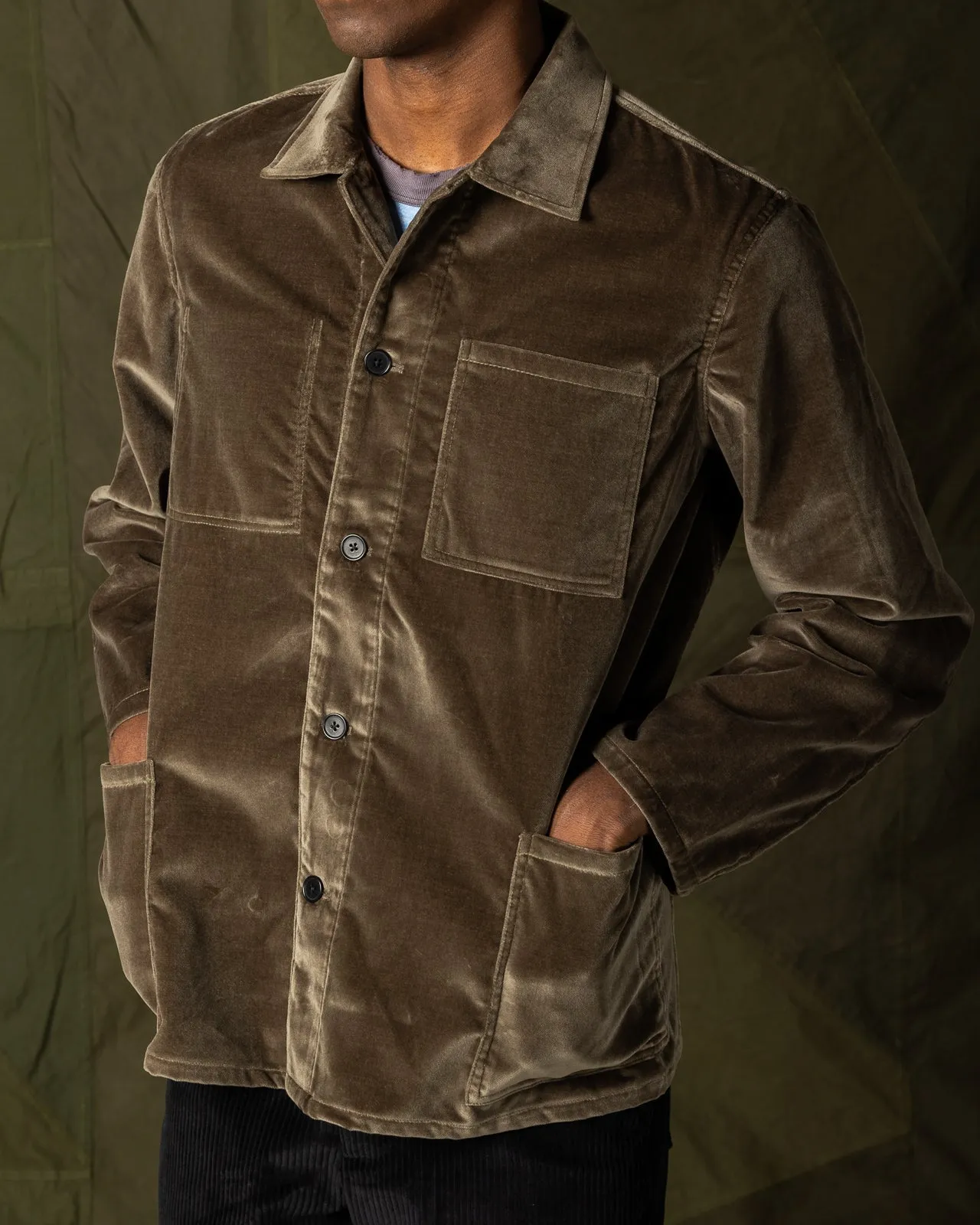 Chore Coat - Walnut Velvet sold by Standard and Strange product image thumbnail 4