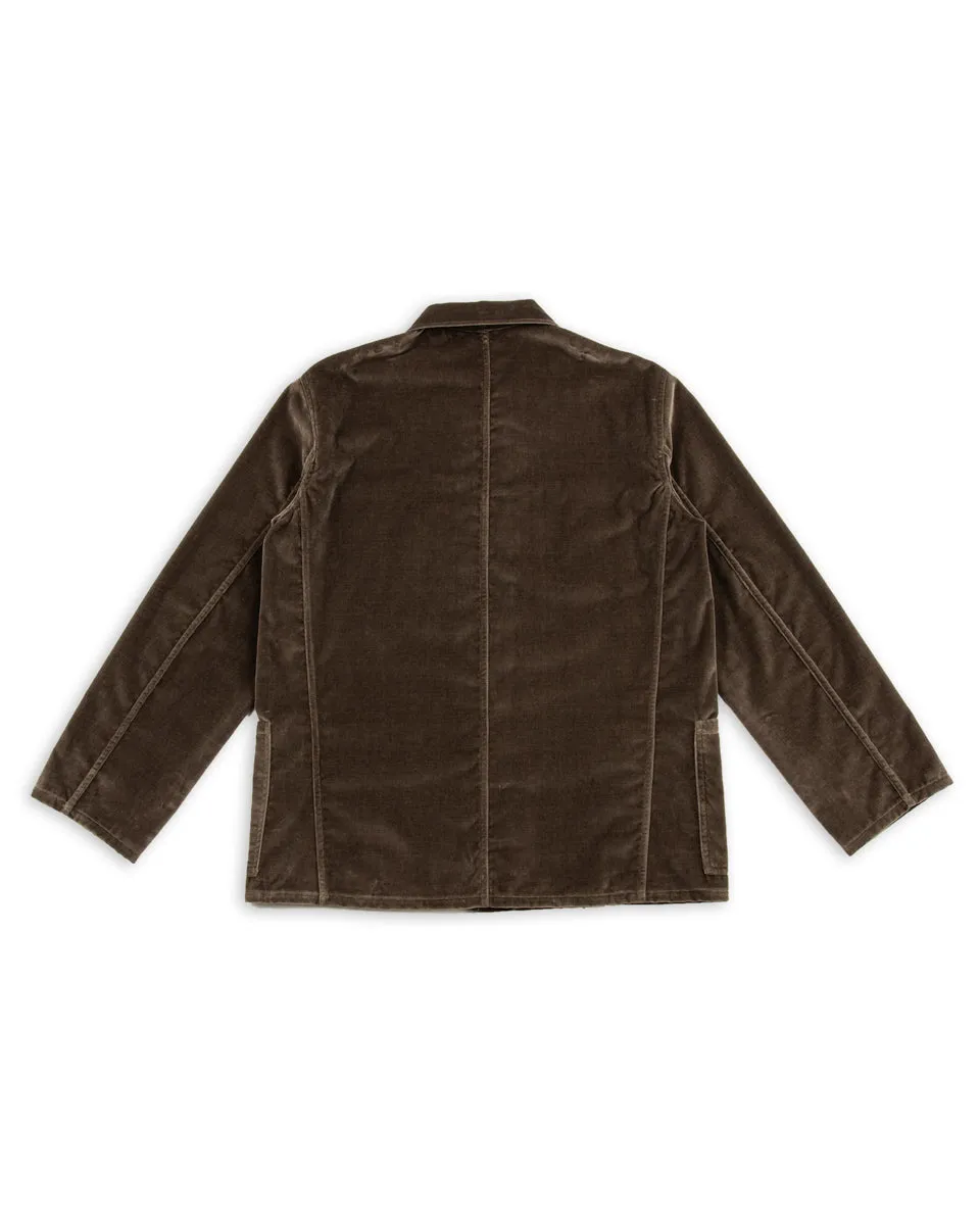 Chore Coat - Walnut Velvet sold by Standard and Strange product image thumbnail 2