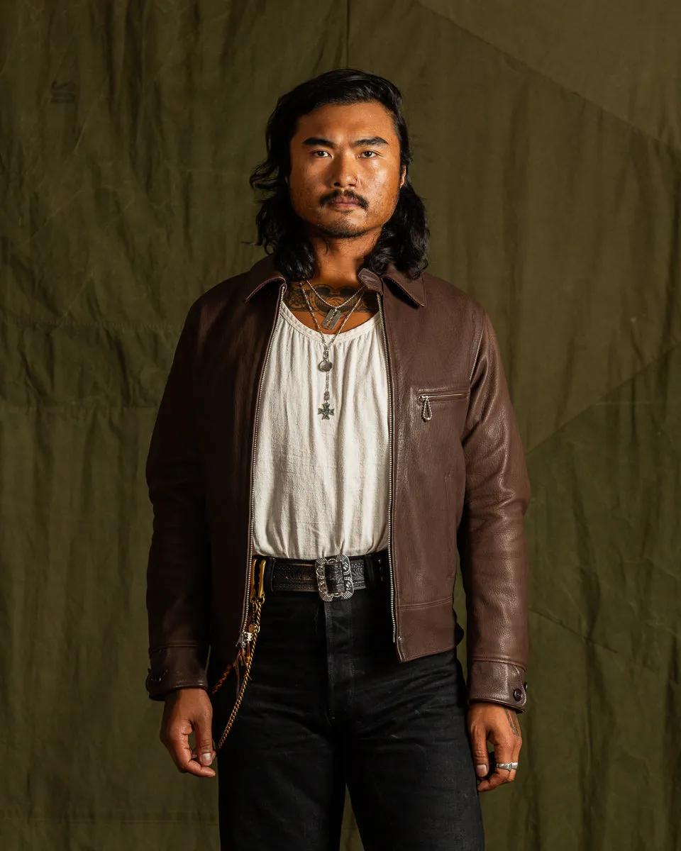 Freeman 30s Sports Jacket (Deerskin) - Brown sold by Standard and Strange product image thumbnail 3
