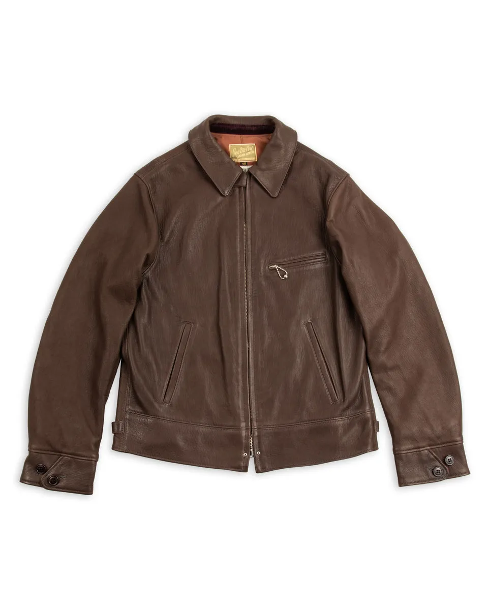 Freeman 30s Sports Jacket (Deerskin) - Brown sold by Standard and Strange