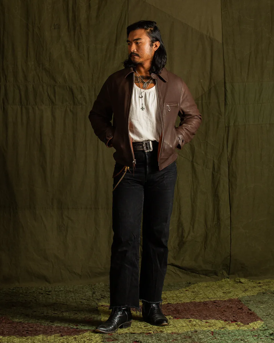 Freeman 30s Sports Jacket (Deerskin) - Brown sold by Standard and Strange product image thumbnail 4
