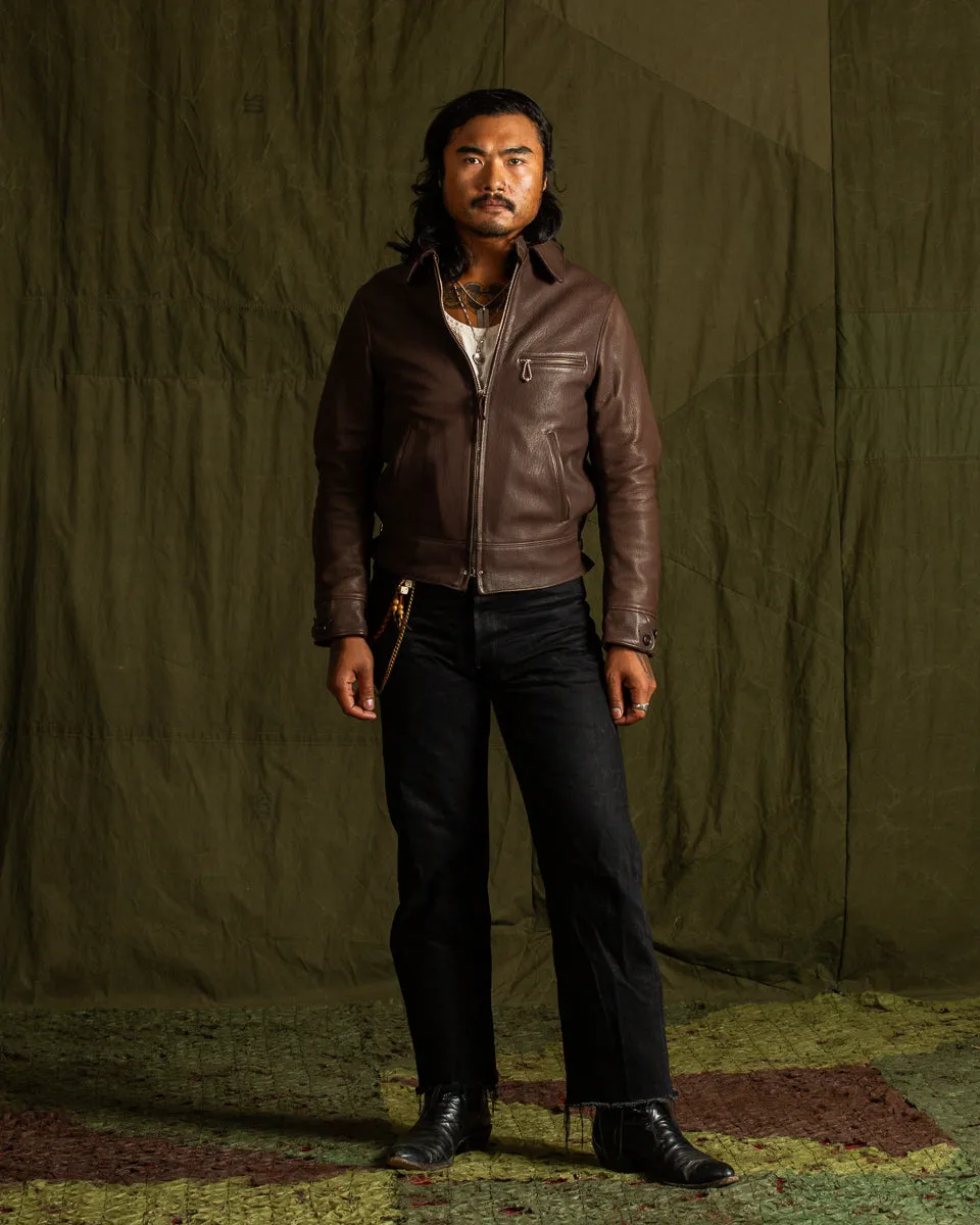 Freeman 30s Sports Jacket (Deerskin) - Brown sold by Standard and Strange product image thumbnail 5