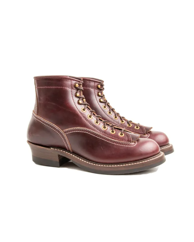 Donkey Puncher Boots - Burgundy CXL sold by Standard and Strange