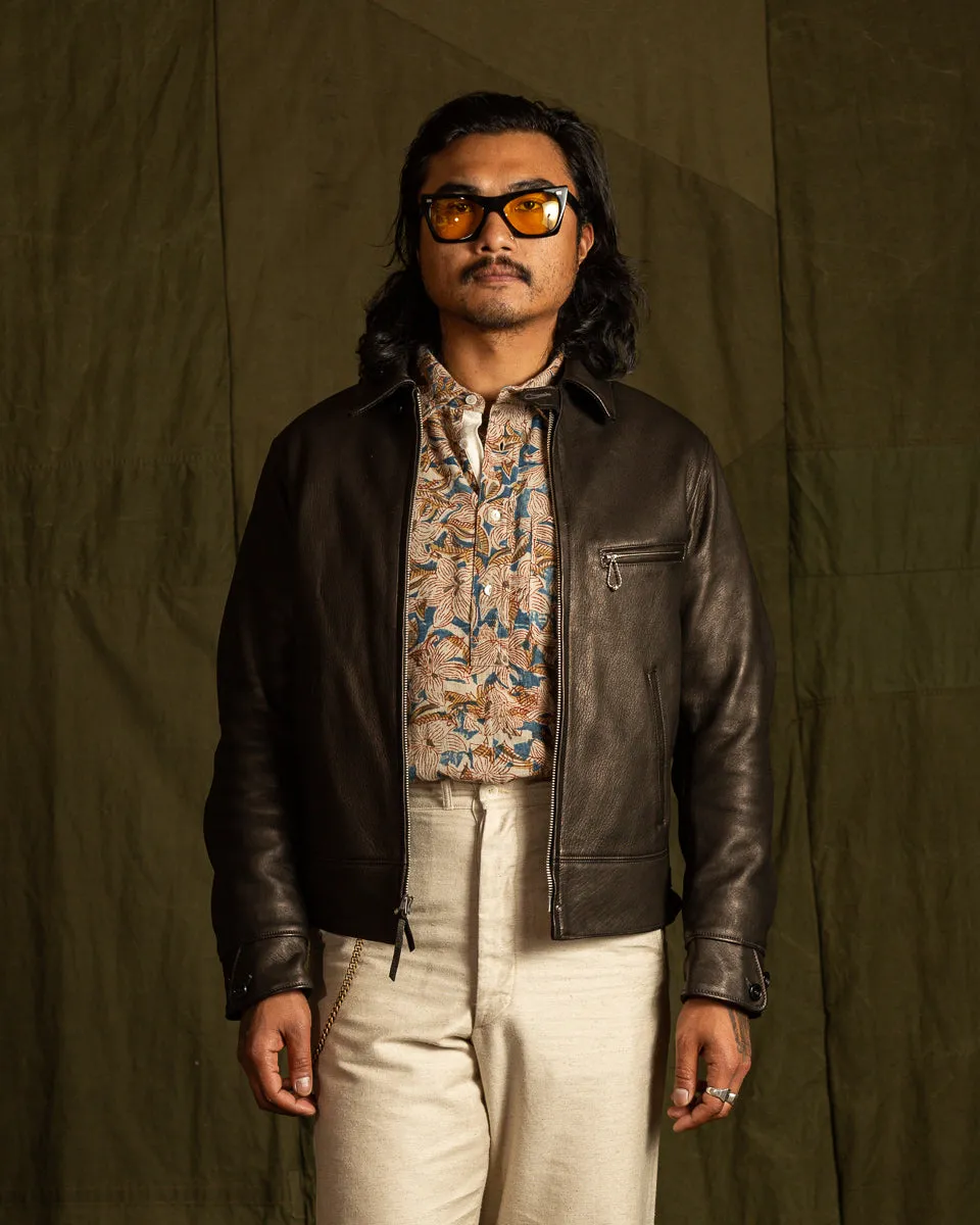 Freeman 30s Sports Jacket (Deerskin) - Black sold by Standard and Strange product image thumbnail 5