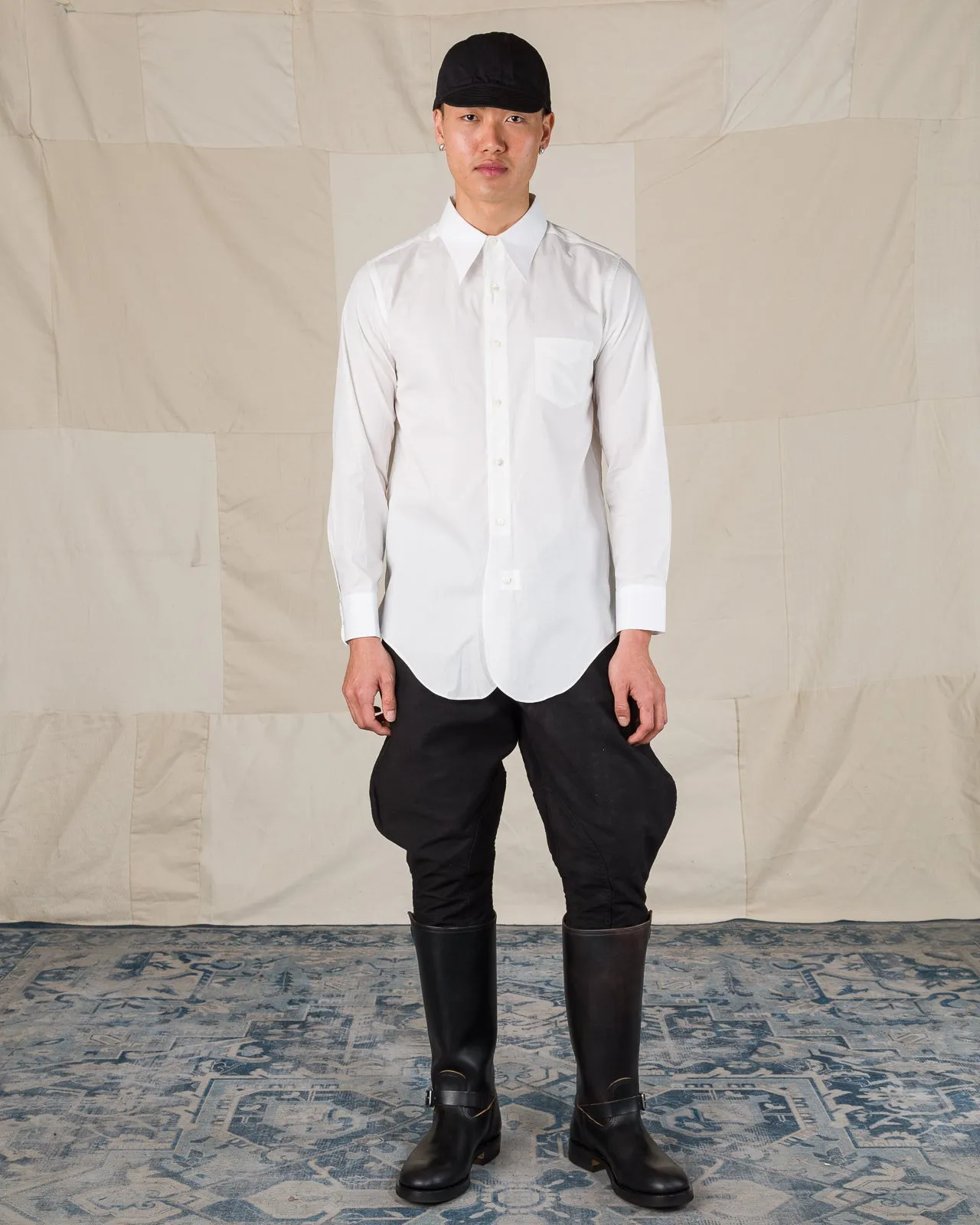 Broadway Dress Shirt - Salt White sold by Standard and Strange product image thumbnail 3