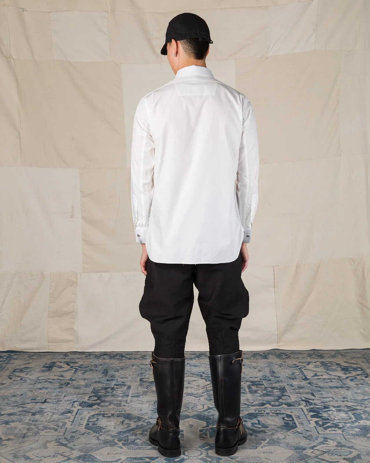 Broadway Dress Shirt - Salt White sold by Standard and Strange product image thumbnail 5