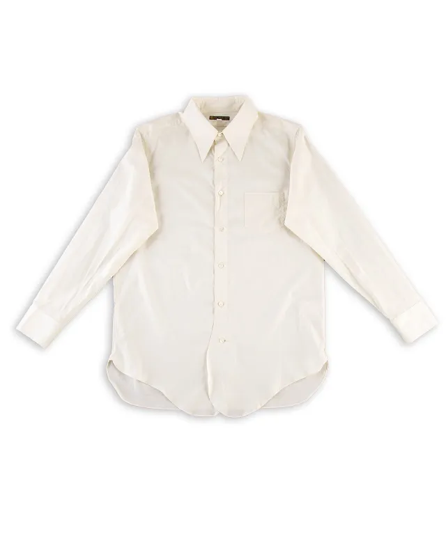 Broadway Dress Shirt - Light Ivory made by Black Sign