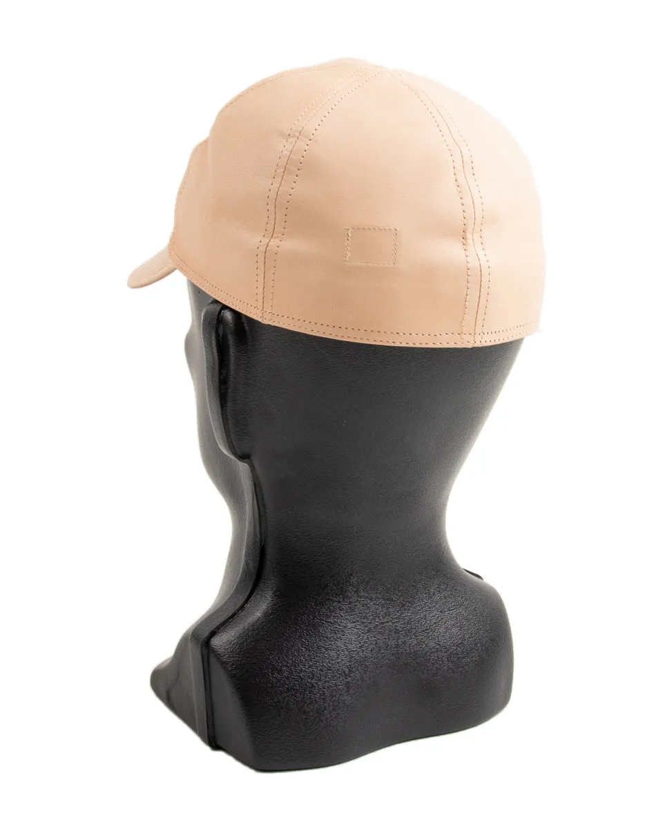A-26 Cap - Veg Tan Shinki Horsehide sold by Standard and Strange product image thumbnail 2