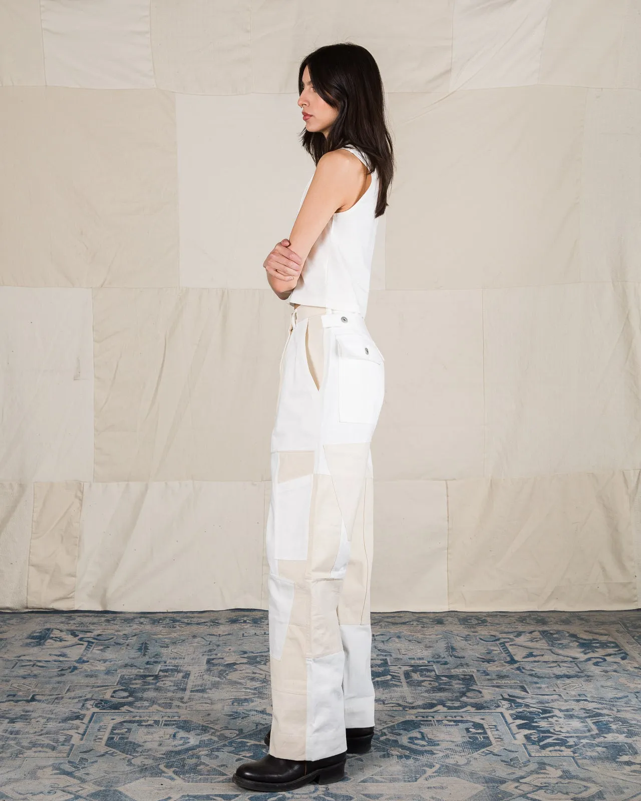 Unisex Freedom Flight Trouser - Off-White sold by Standard and Strange product image thumbnail 4