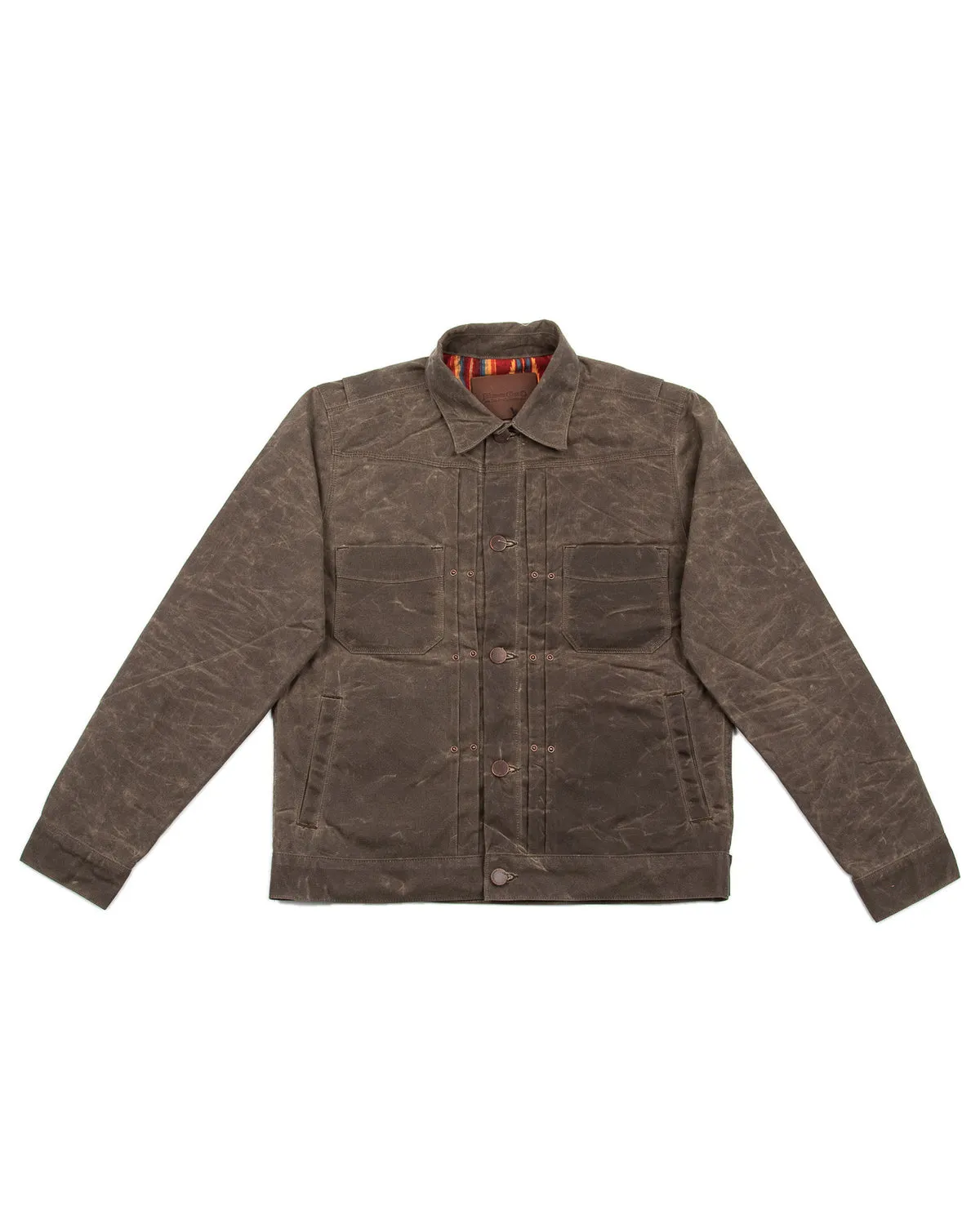 RJ-1 Jacket - Oak Waxed Canvas sold by Standard and Strange