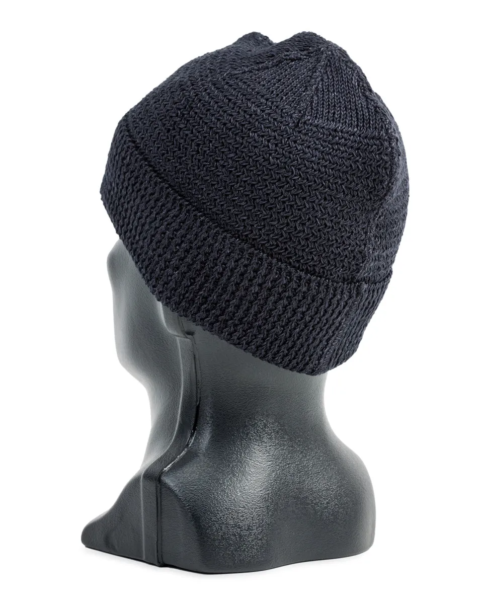 Linen Watch Cap - Charcoal sold by Standard and Strange product image thumbnail 2