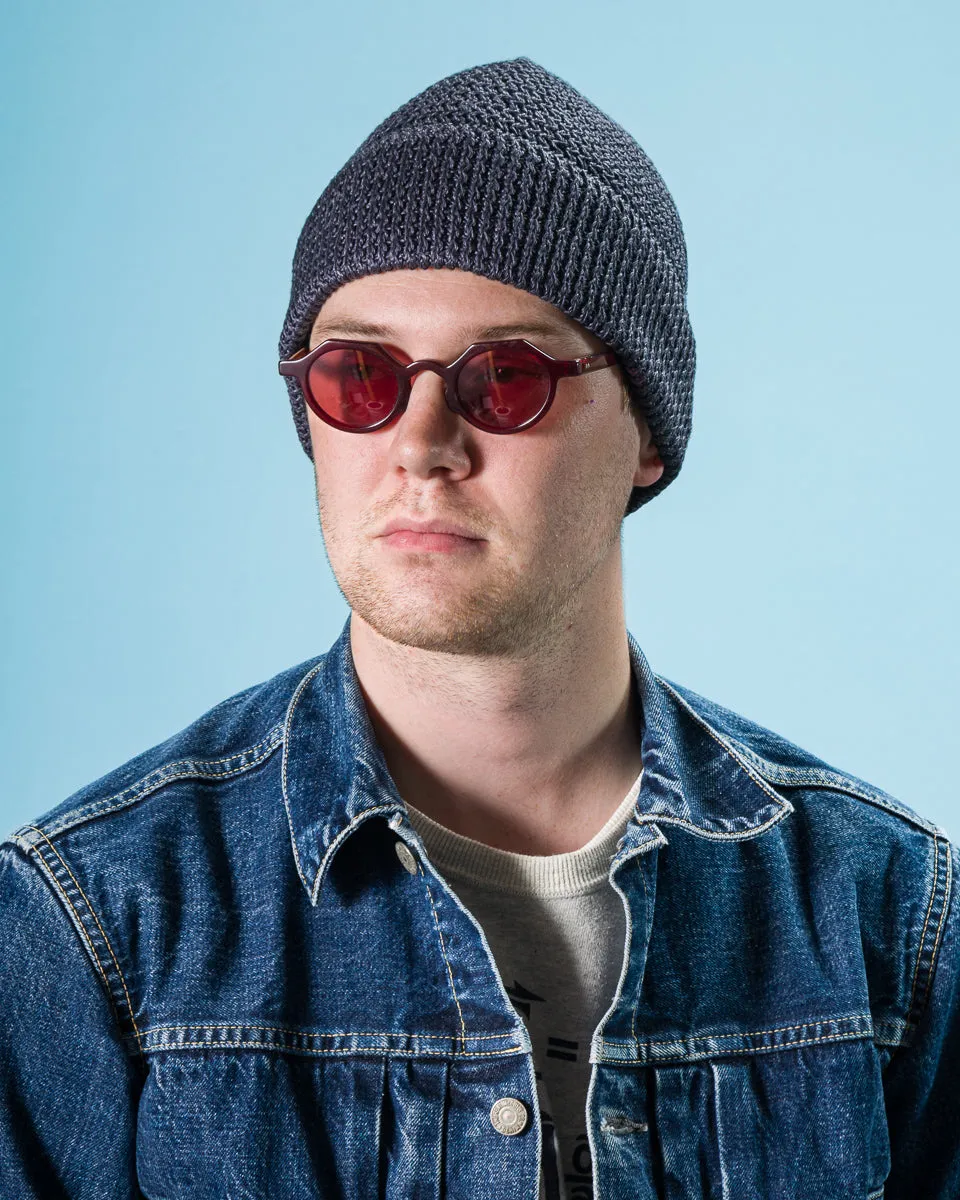 Linen Watch Cap - Charcoal sold by Standard and Strange product image thumbnail 3