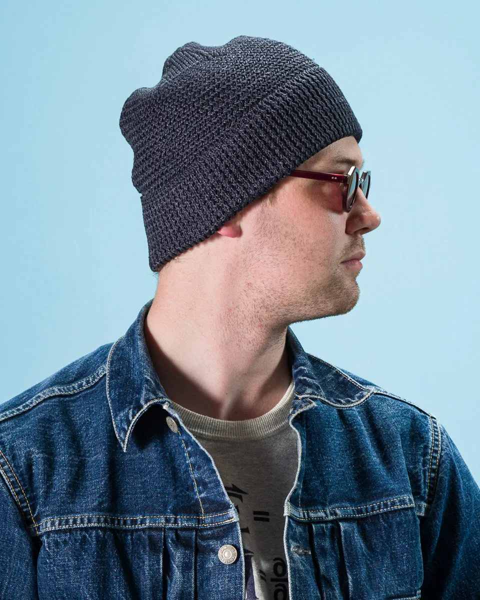 Linen Watch Cap - Charcoal sold by Standard and Strange product image thumbnail 4