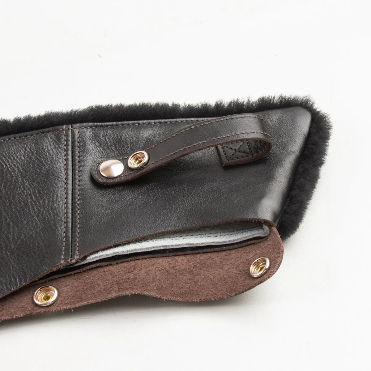 Buco Detachable Mouton Collar - Black sold by Standard and Strange product image thumbnail 5