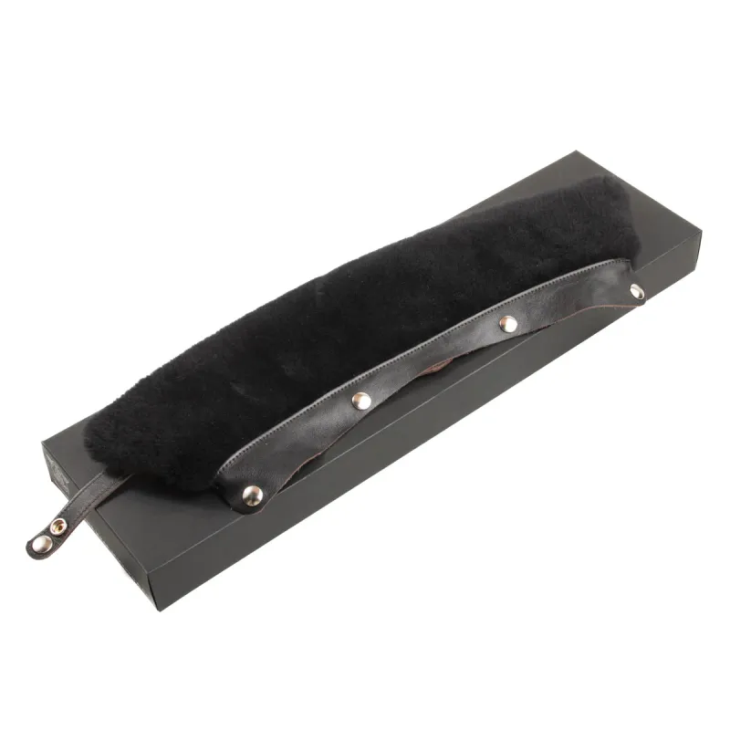 Buco Detachable Mouton Collar - Black made by The Real McCoy's