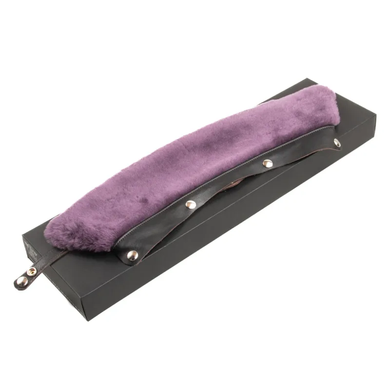 Buco Detachable Mouton Collar - Purple made by The Real McCoy's