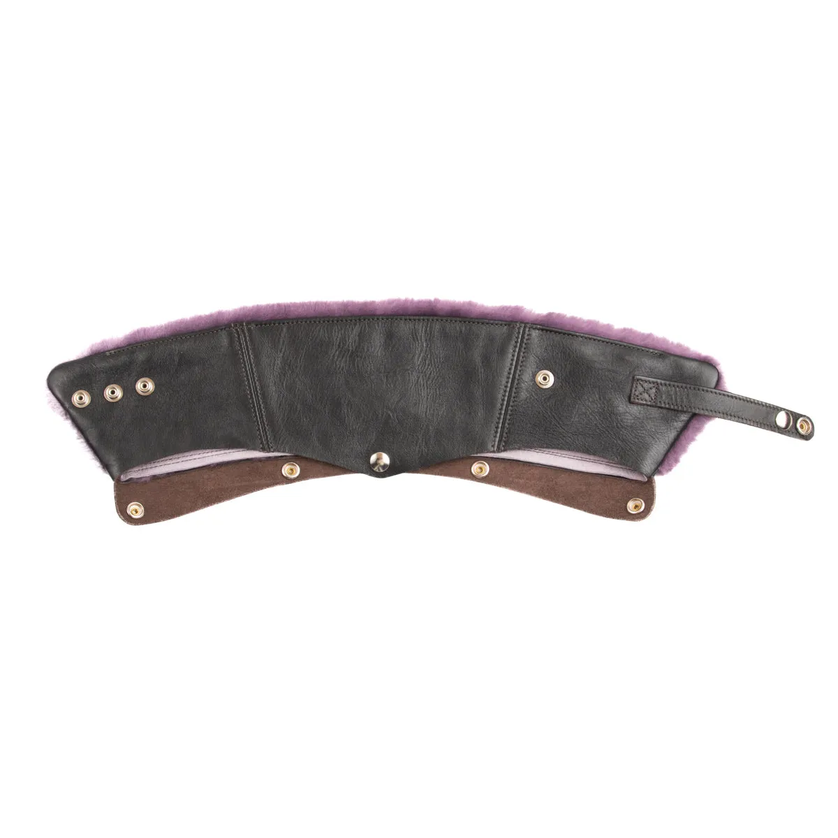 Buco Detachable Mouton Collar - Purple sold by Standard and Strange product image thumbnail 4