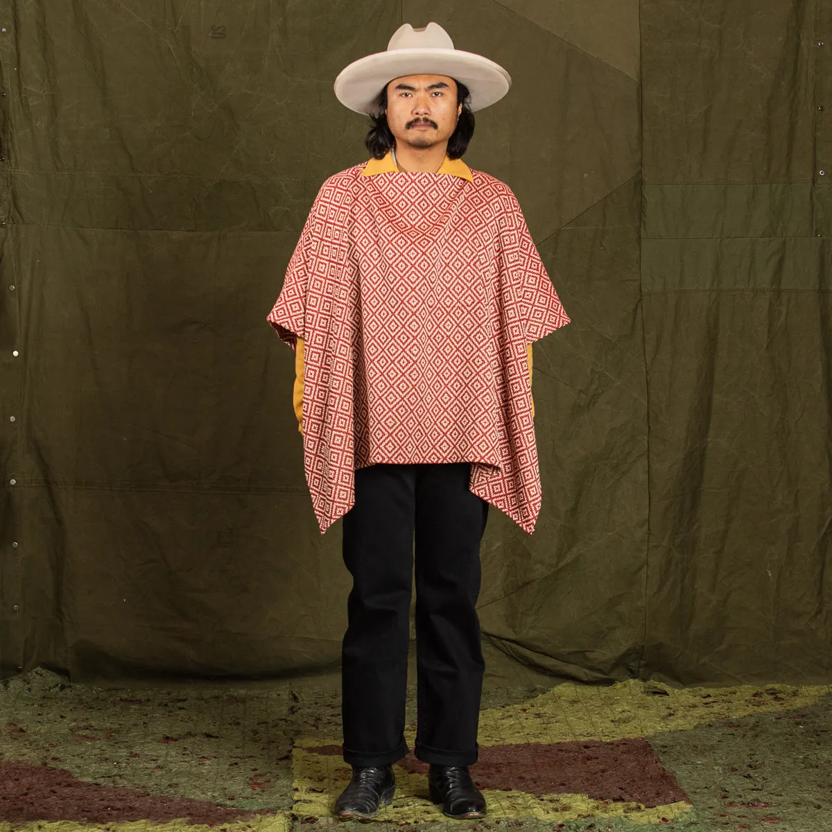 Poncho - Red Diamond sold by Standard and Strange product image thumbnail 4