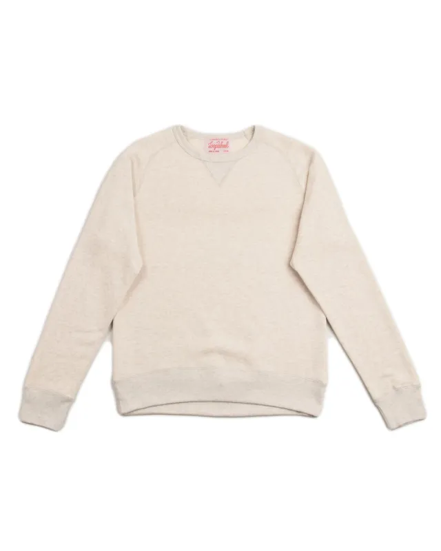 Wakayama Special Loopwheel Raglan Crewneck Sweatshirt - Heather Gray sold by Standard and Strange