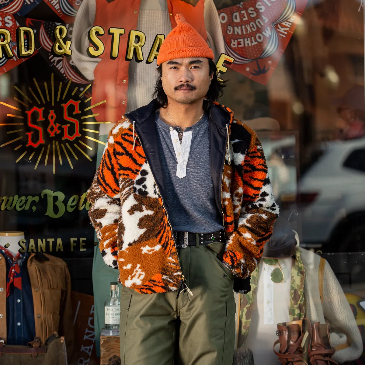 Multi Panel Animal Fur Parka sold by Standard and Strange product image thumbnail 4