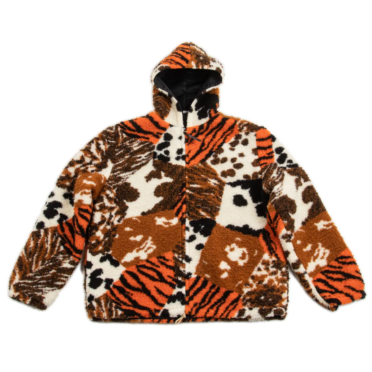 Multi Panel Animal Fur Parka sold by Standard and Strange