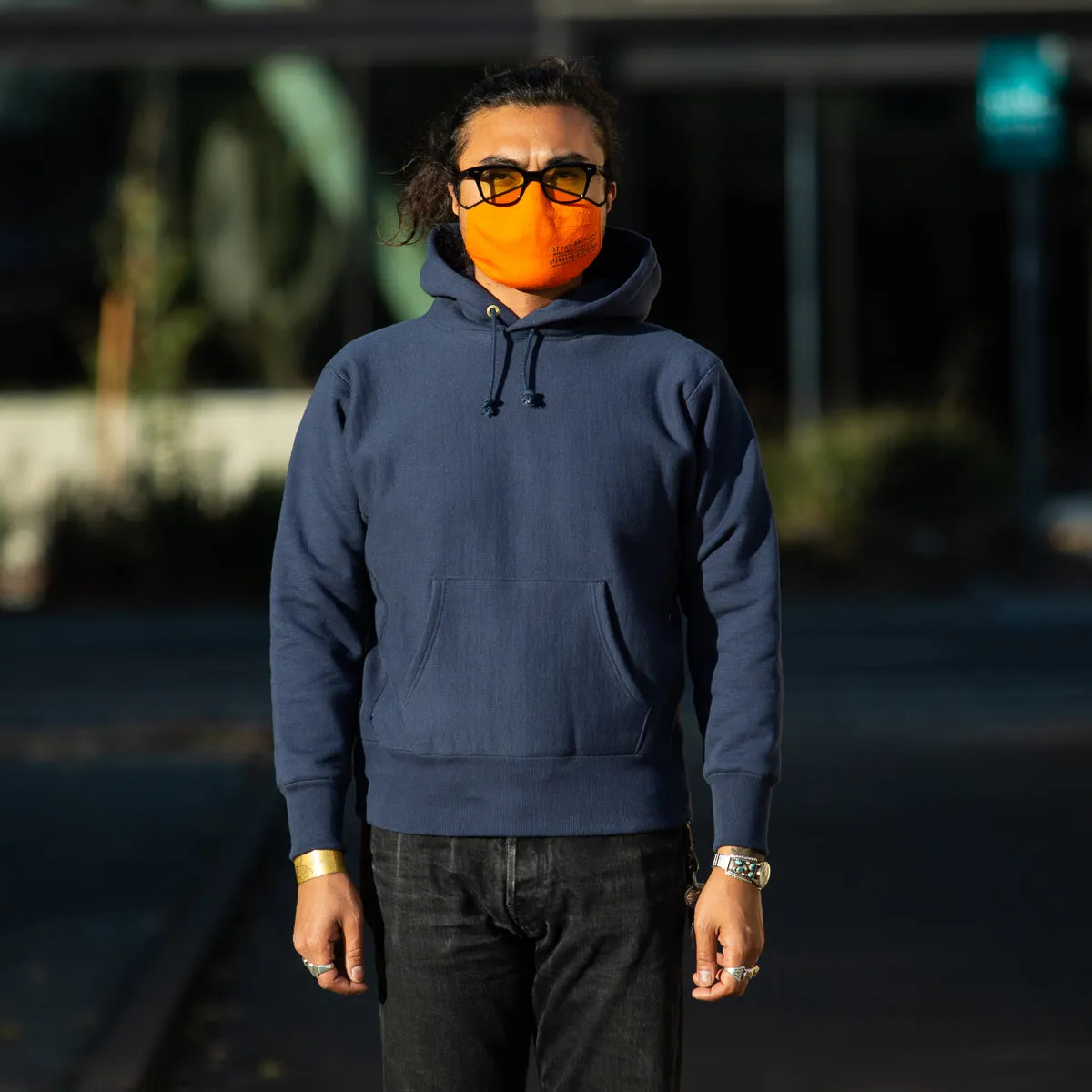 Ball Park Heavyweight Hooded Sweatshirt - Navy sold by Standard and Strange product image thumbnail 2
