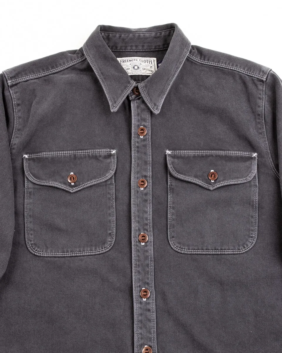 Utility Shirt - Charcoal sold by Standard and Strange product image thumbnail 5