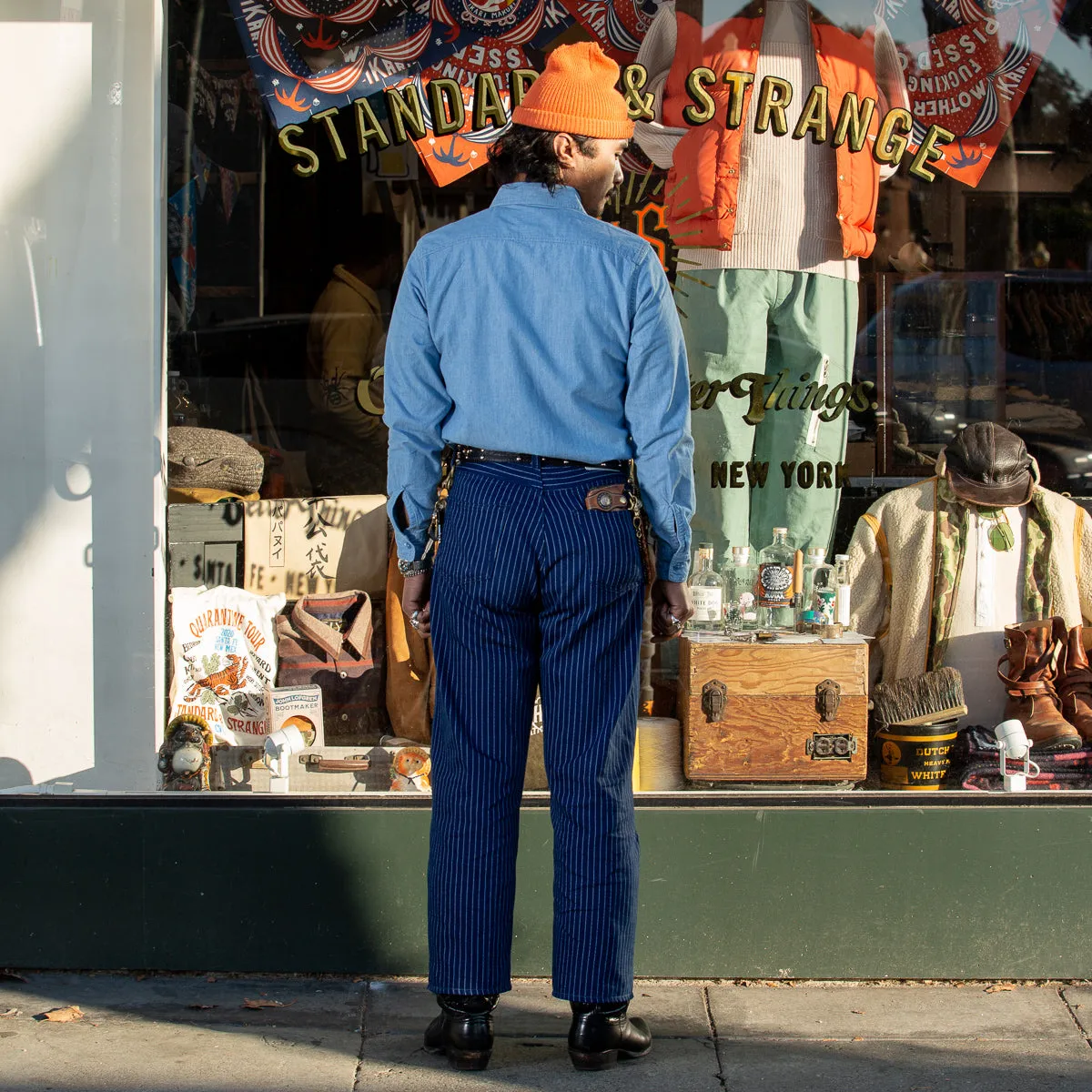 USN Chambray Shirt - Blue sold by Standard and Strange product image thumbnail 4