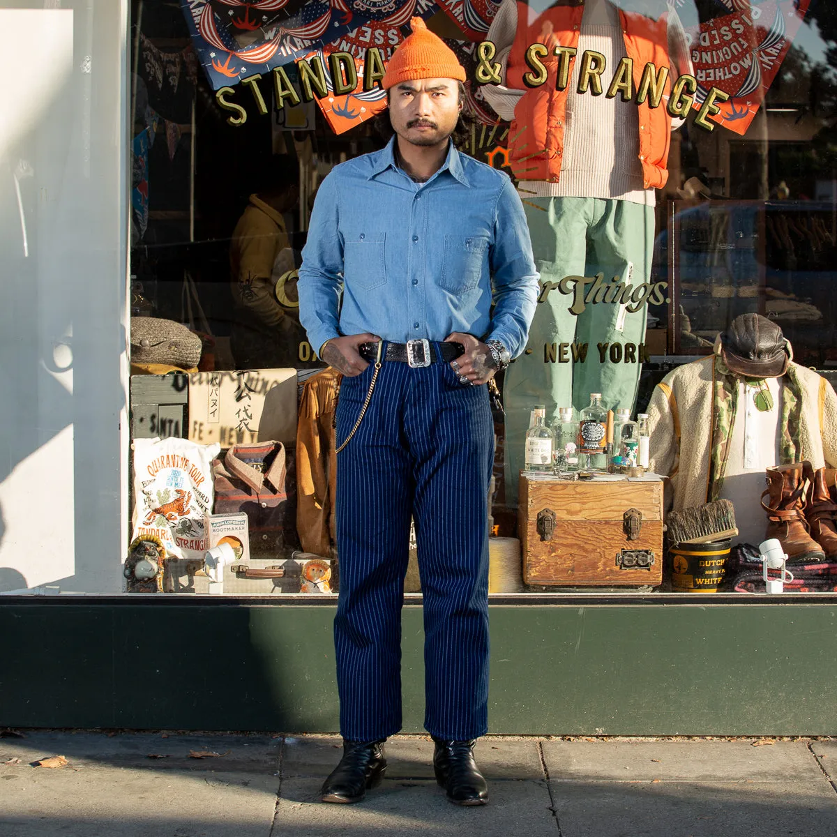 USN Chambray Shirt - Blue sold by Standard and Strange product image thumbnail 2