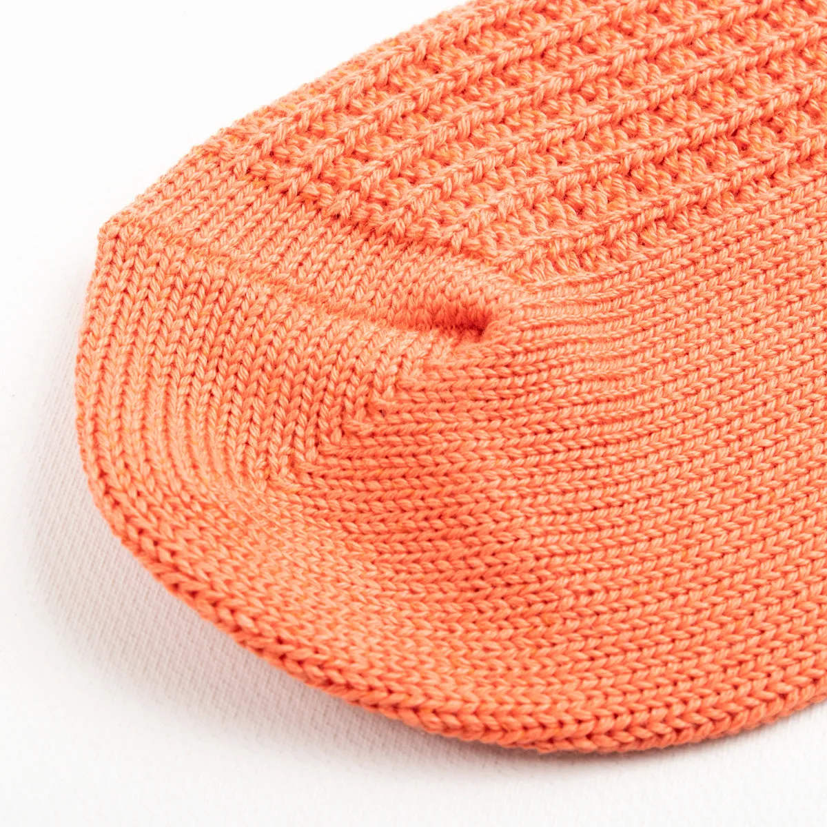 Cotton Waffle Socks - Light Orange sold by Standard and Strange product image thumbnail 4
