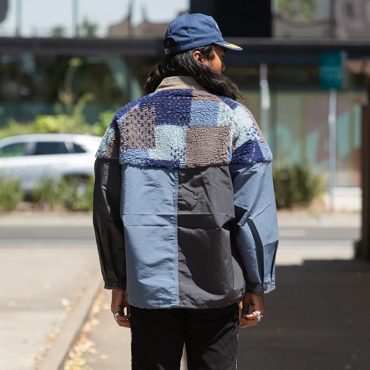 60/40 Cloth x TUGIHAGI Fleece HUTTE Anorak - Navy sold by Standard and Strange product image thumbnail 4