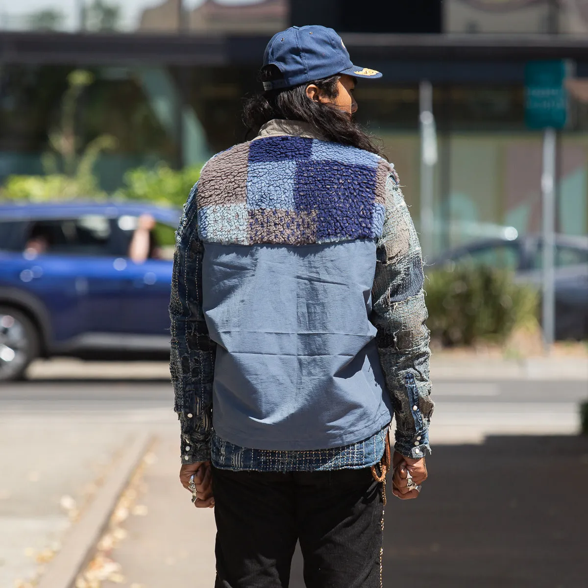 60/40 Cloth x TUGIHAGI Fleece HUTTE Vest - Navy sold by Standard and Strange product image thumbnail 5