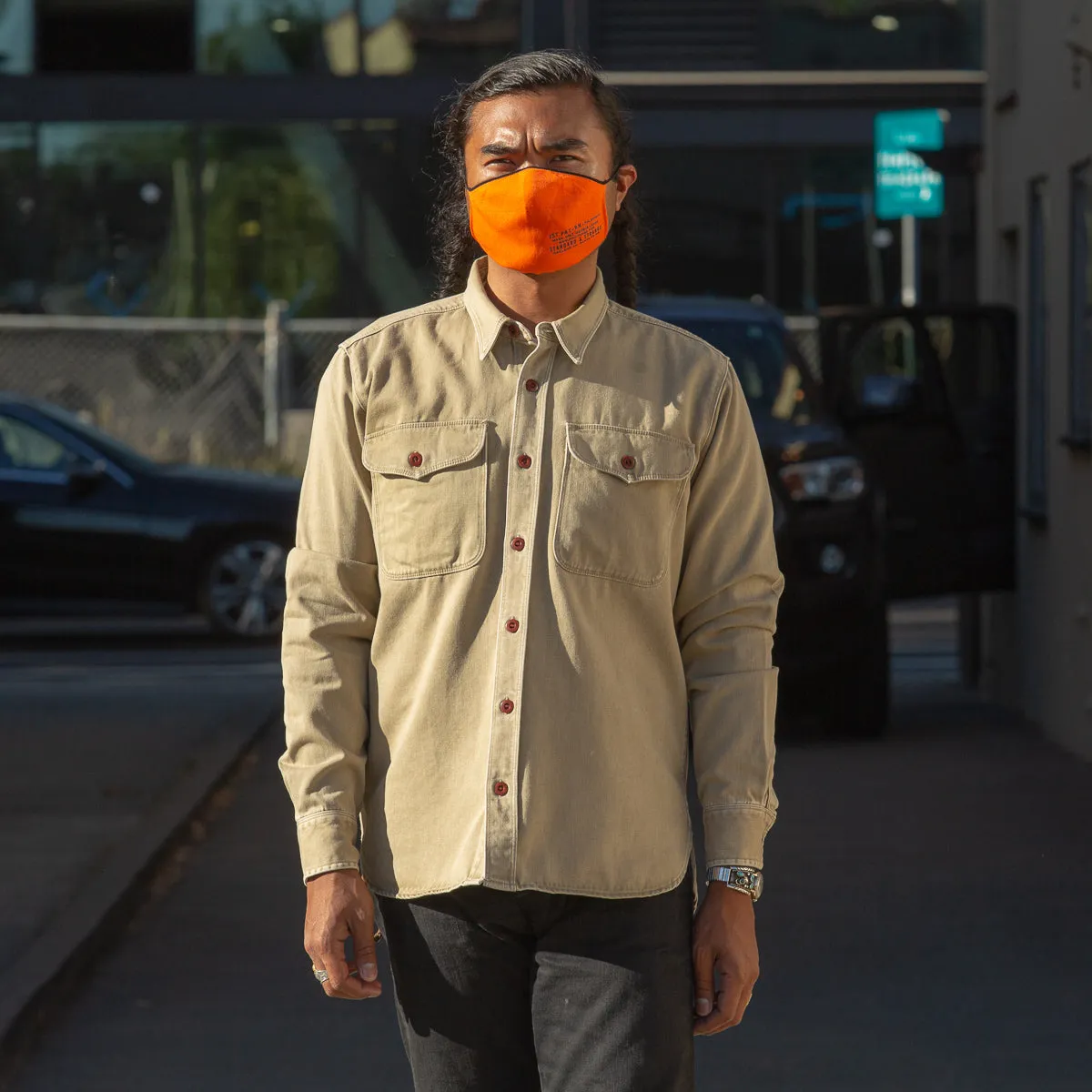 Utility Shirt - Khaki sold by Standard and Strange product image thumbnail 5